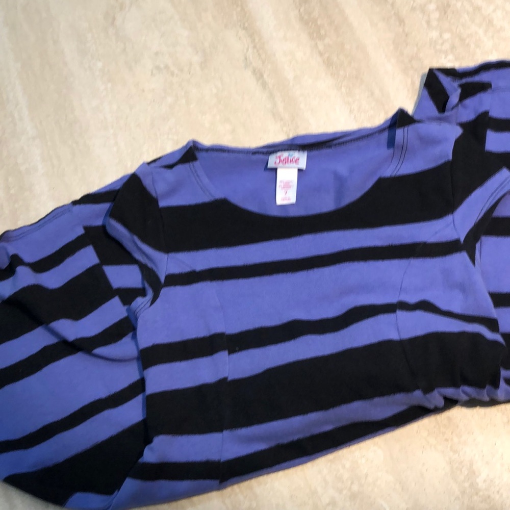 Justice size 7 cotton / spandex dress